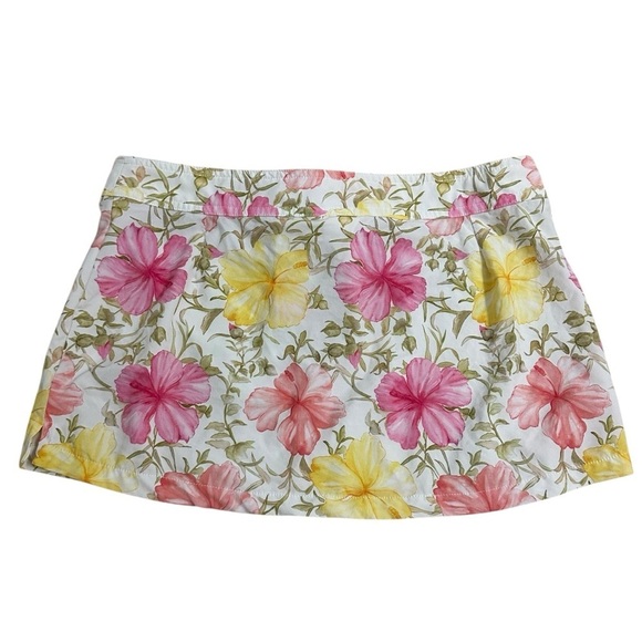 LoveShackFancy x Hurley Skirt Mini Floral Y2K Size Medium - Picture 4 of 7